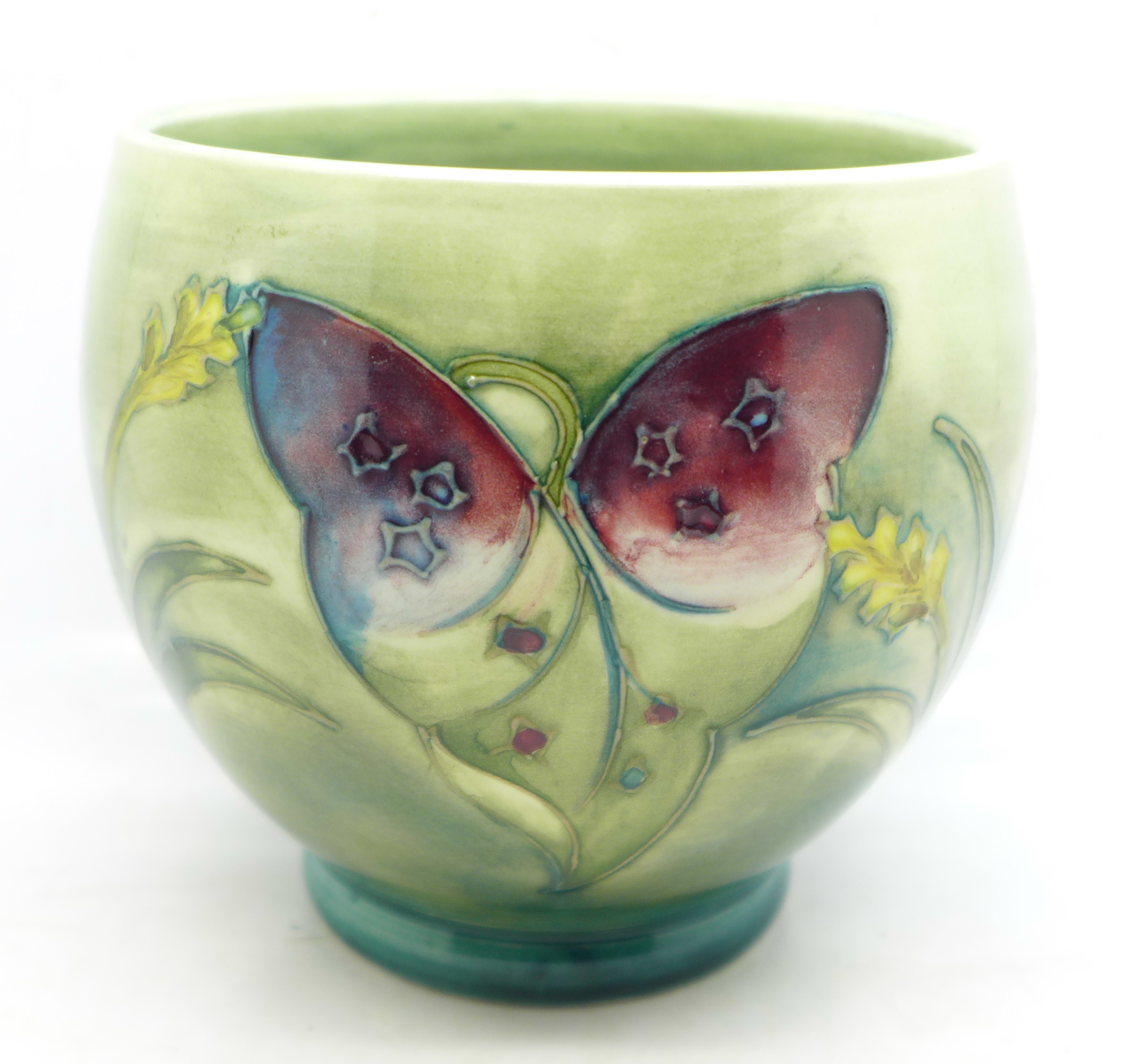 A Moorcroft arum lily vase, 11cm