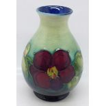 A Moorcroft clematis vase, 112mm