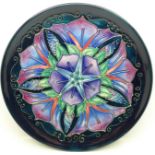 A Moorcroft Year Plate, Second Series Fifth Edition 1996, Limited Edition, 92/500, with box and