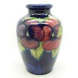 A Moorcroft pansy vase, 15cm