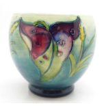 A Moorcroft arum lily vase, 82mm