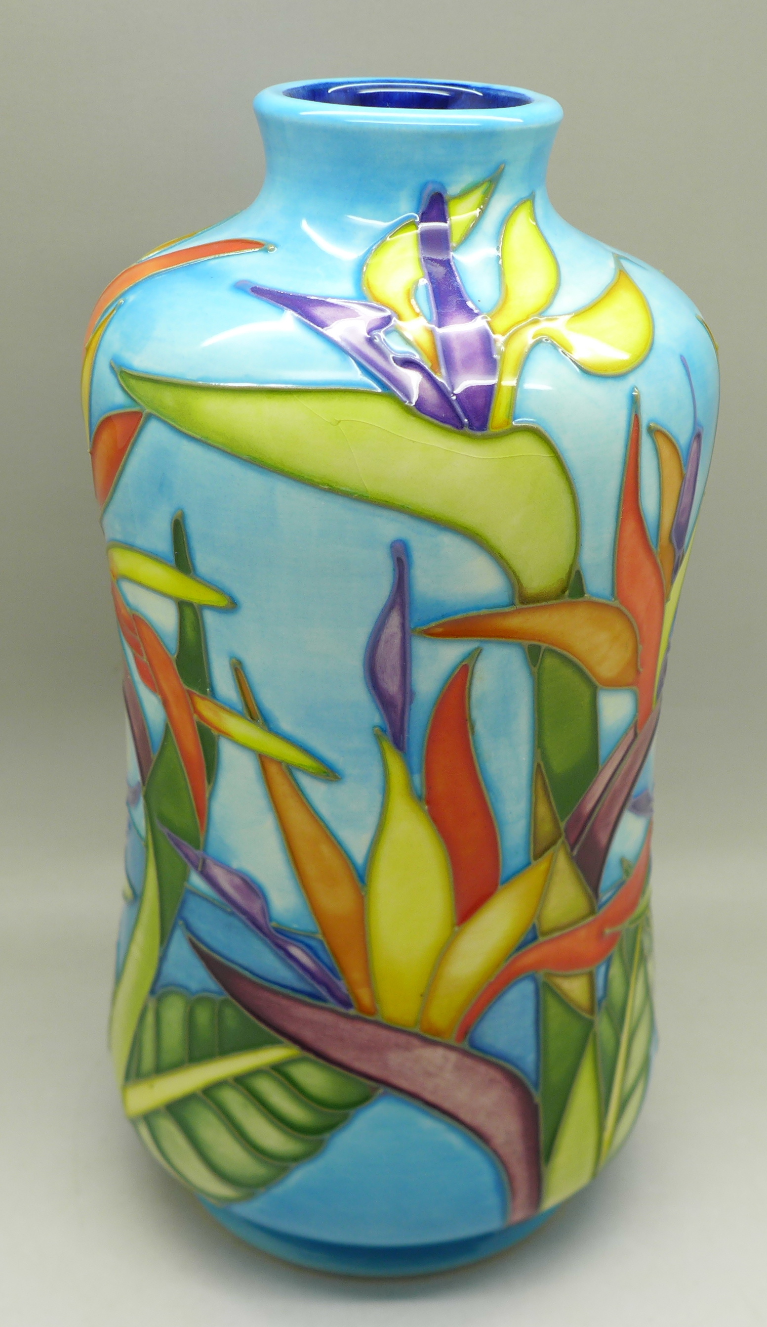 A Moorcroft California design vase, 1998, KDM, 21cm - Image 2 of 7