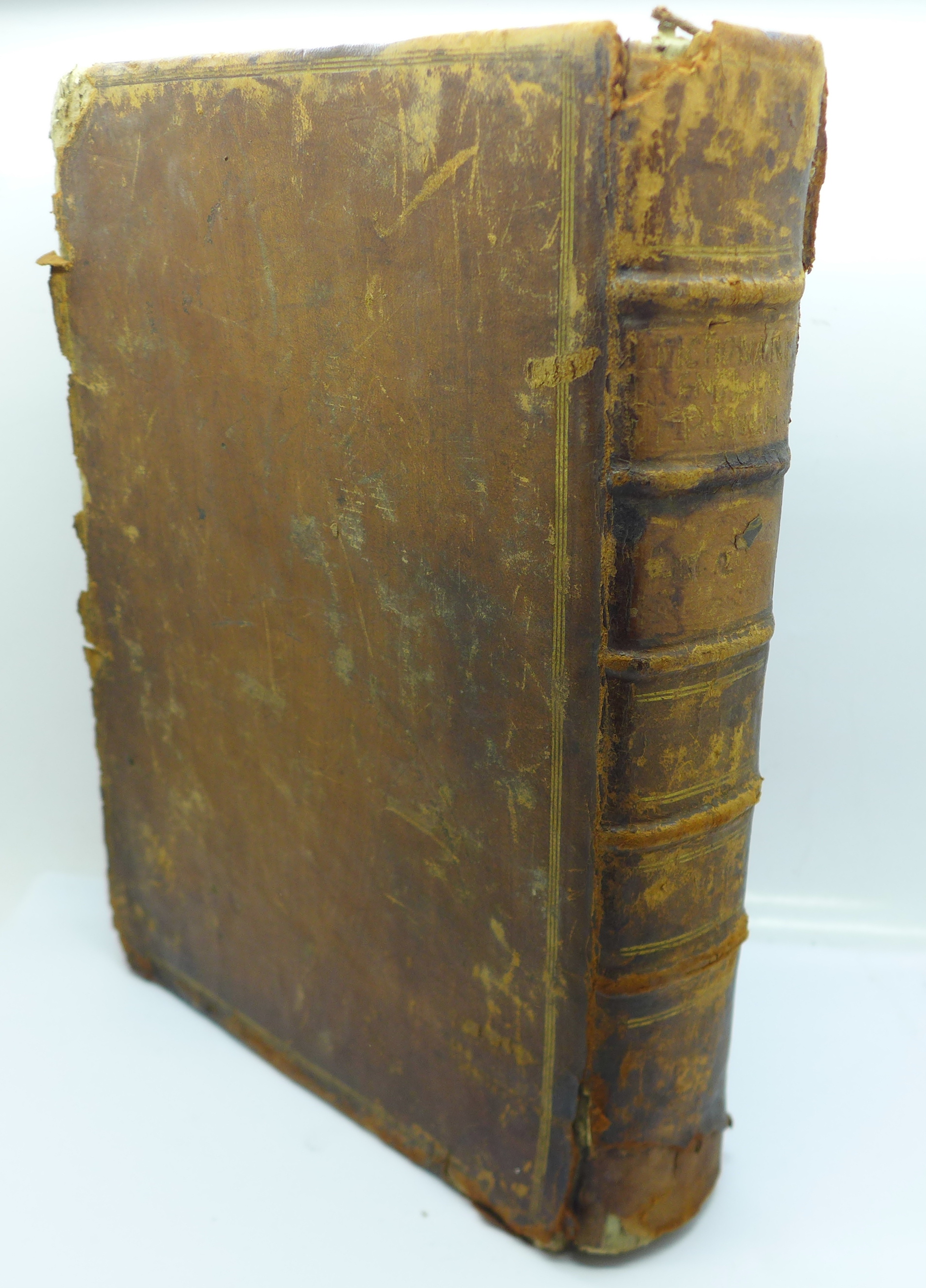 An English-French dictionary, 1792, a/f - Image 4 of 4