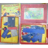 A Meccano No.6 outfit, box a/f, not complete