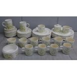 Hornsea Fleur tea and dinnerwares **PLEASE NOTE THIS LOT IS NOT ELIGIBLE FOR POSTING AND PACKING**