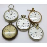Pocket watches, a/f