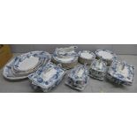 W. Adams Lily pattern dinnerwares **PLEASE NOTE THIS LOT IS NOT ELIGIBLE FOR POSTING AND PACKING**