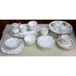 Crown china and other decorative teawares **PLEASE NOTE THIS LOT IS NOT ELIGIBLE FOR POSTING AND