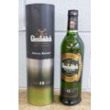 One bottle, Glenfiddich Single Malt Scotch Whisky, Special Reserve, 12 years, 70cl