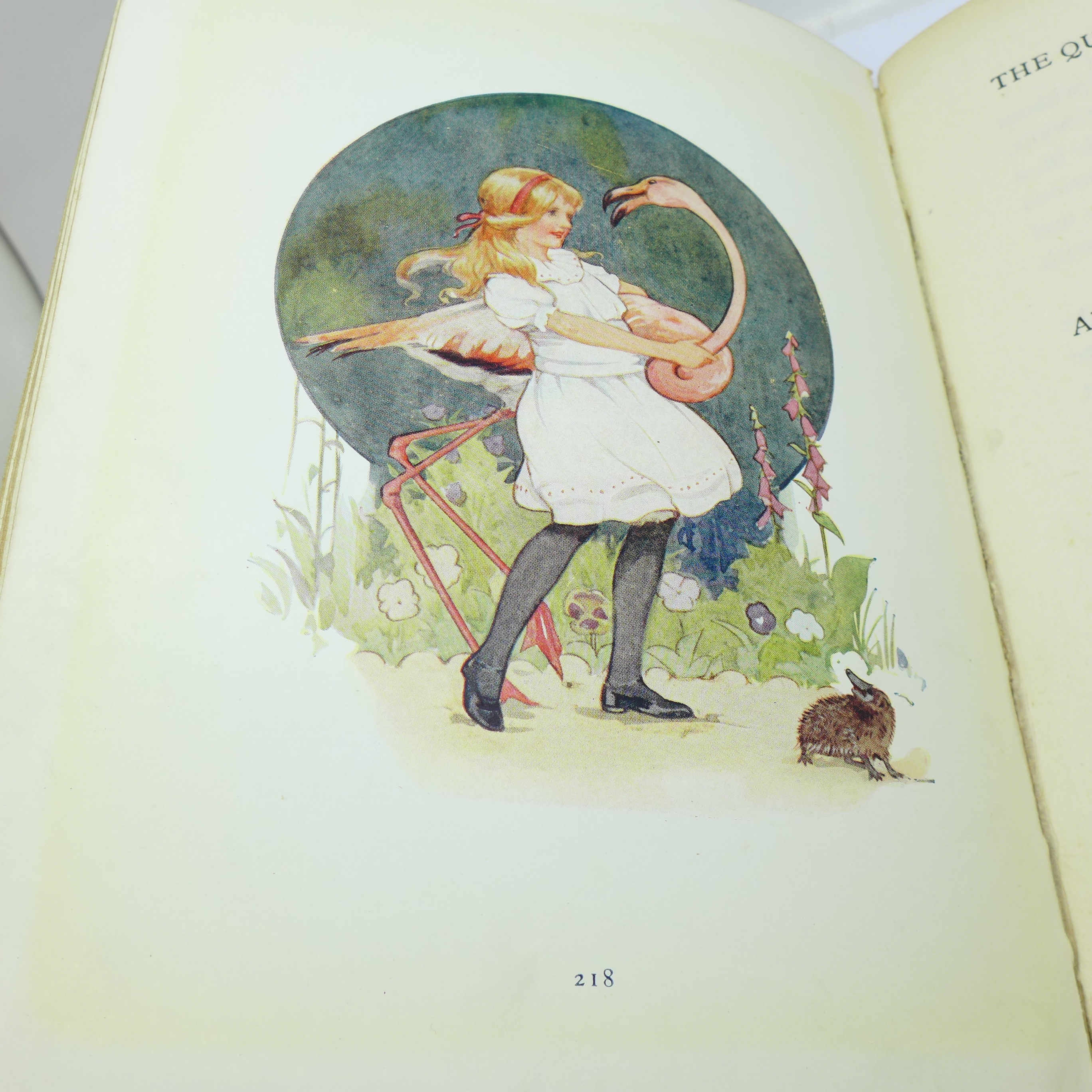 One volume, Alice's Adventures in Wonderland, with 48 coloured plates, 1922 - Image 11 of 11