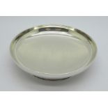 A silver dish, Birmingham 1937, Barker Brothers, 139g, 10cm