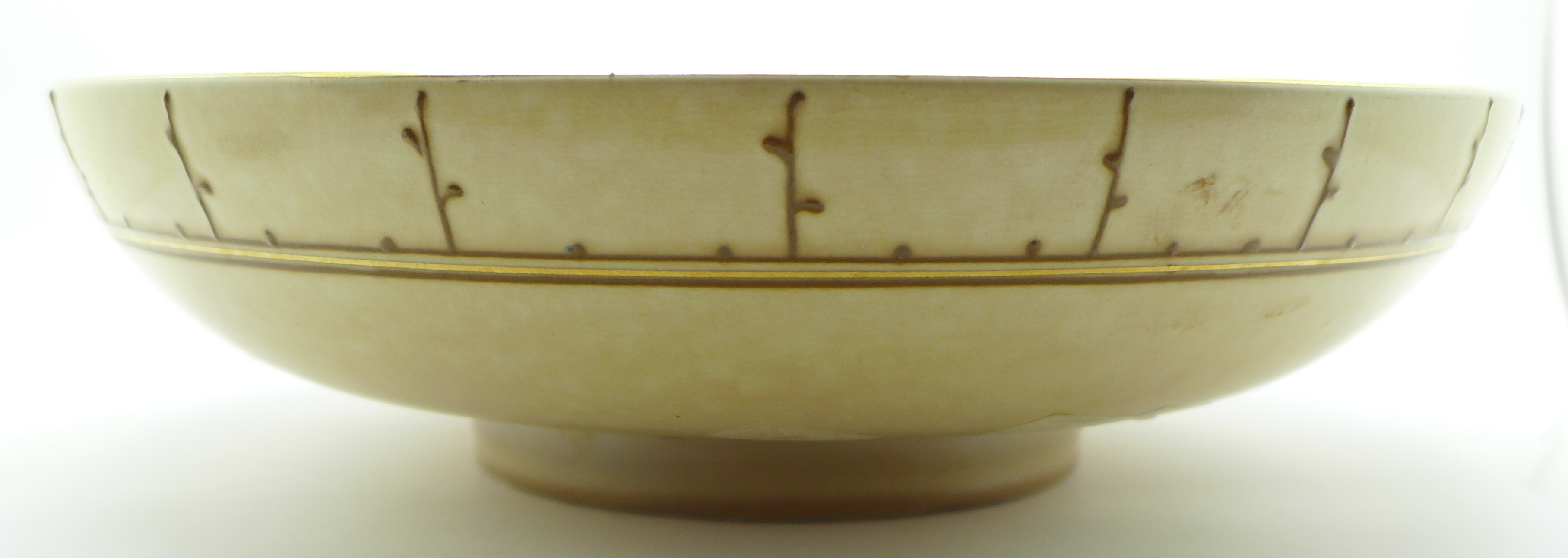 A Charlotte Rhead bowl, 29cm diameter - Bild 3 aus 6