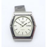 A Seiko 5 automatic 6309 gentleman's wristwatch dated to March 1981