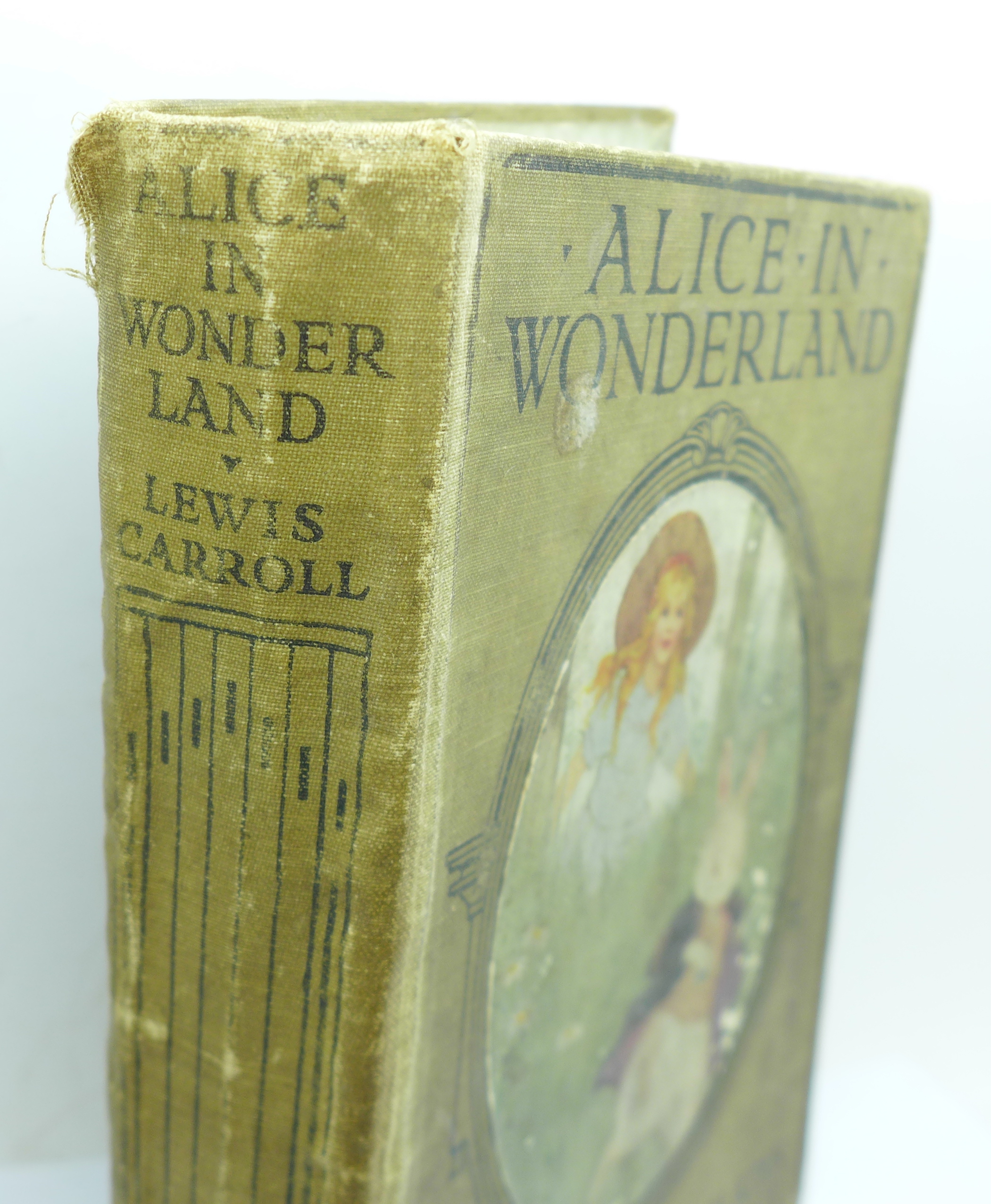 One volume, Alice's Adventures in Wonderland, with 48 coloured plates, 1922 - Image 2 of 11
