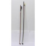 Two violin bows