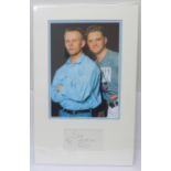 Erasure; autographed display