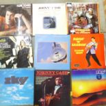 Forty assorted LP records