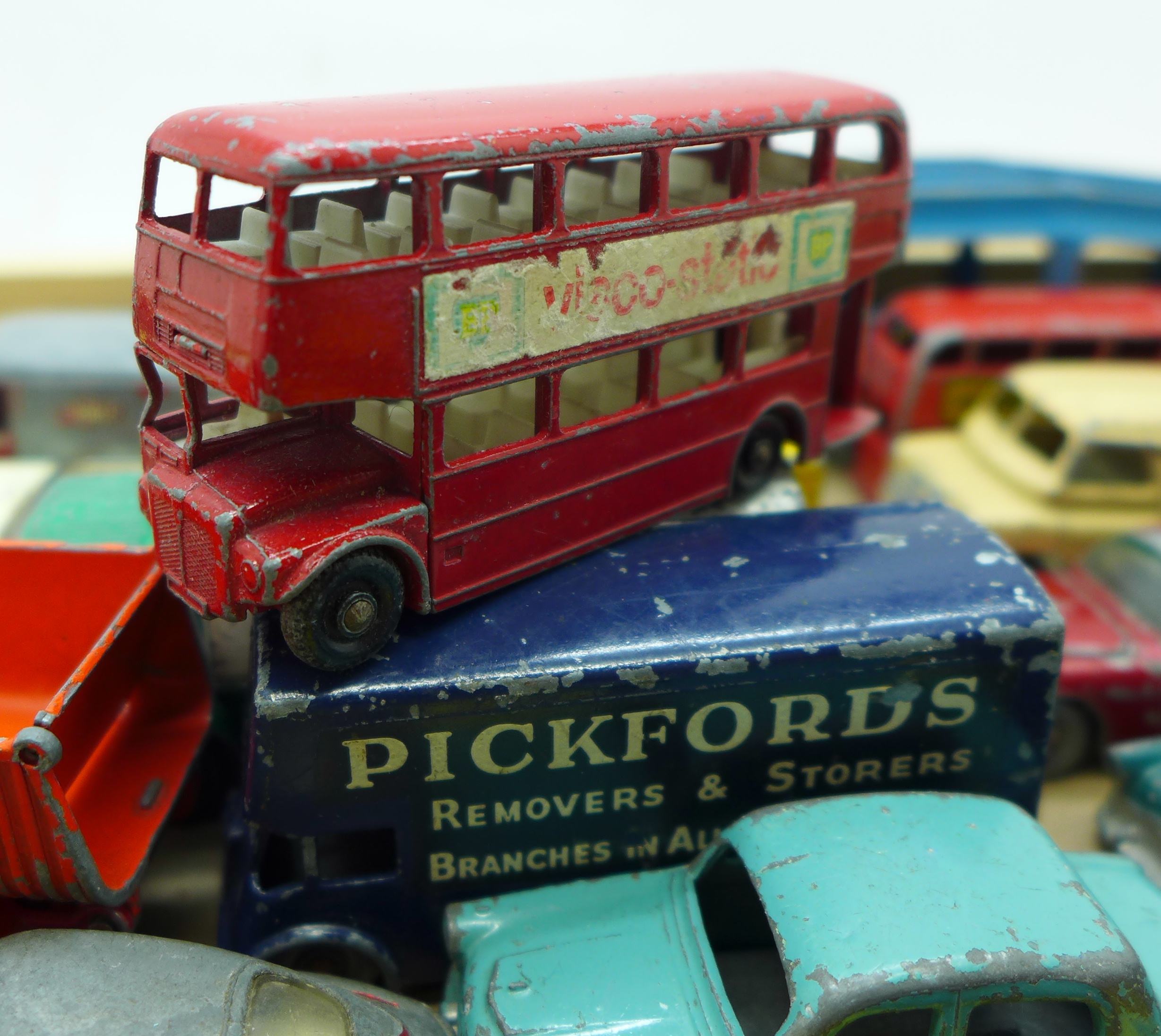 A collection of Matchbox Lesney model vehicles, playworn - Image 4 of 5