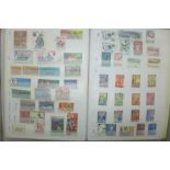 Russian and United States stamps and postal history in large stock book