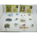 Ten Henry VIII commemorative First Day Covers, each cover with 50p stamp, cancelled by St. Helena,