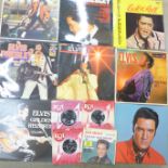 Twelve Elvis Presley records