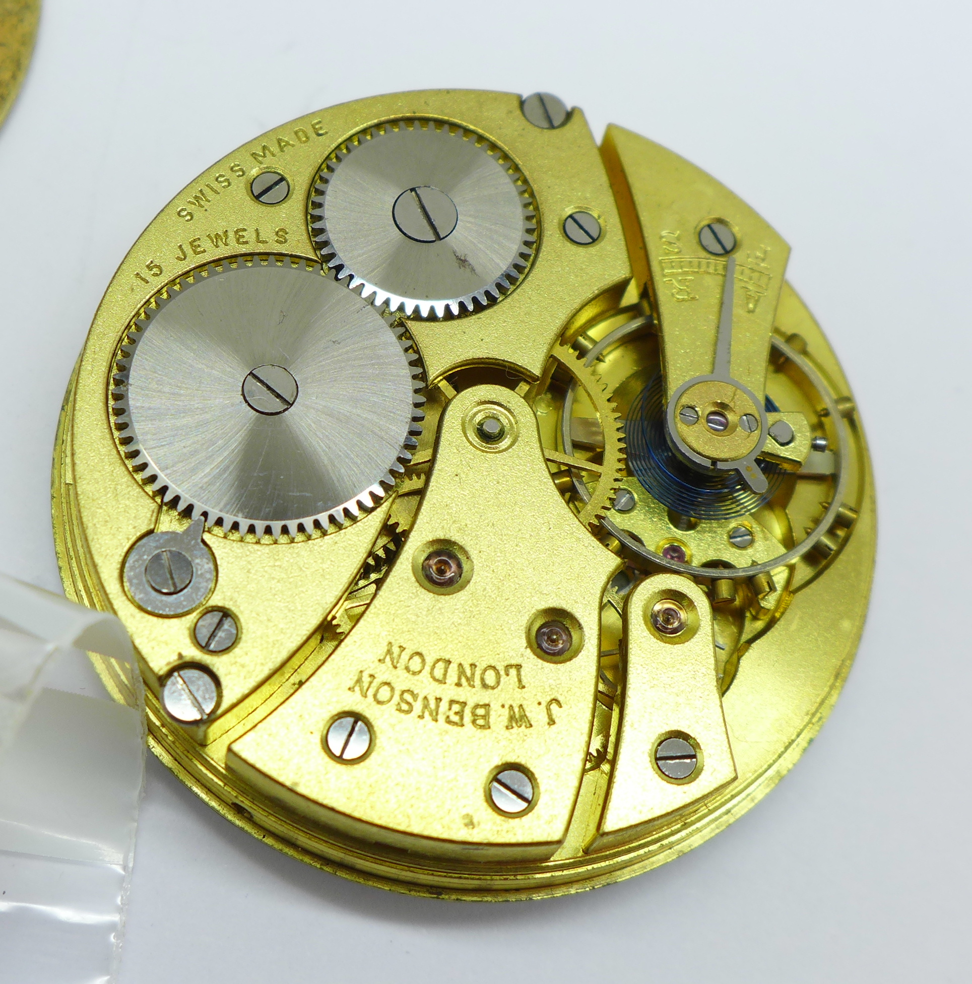 Eight pocket and wristwatch movements - Image 6 of 6