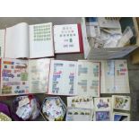 Stamps; large GB collection, albums, covers, etc.