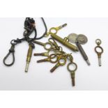 Pocket watch keys