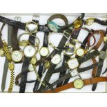 Twenty-six lady's and gentlemen's wristwatches