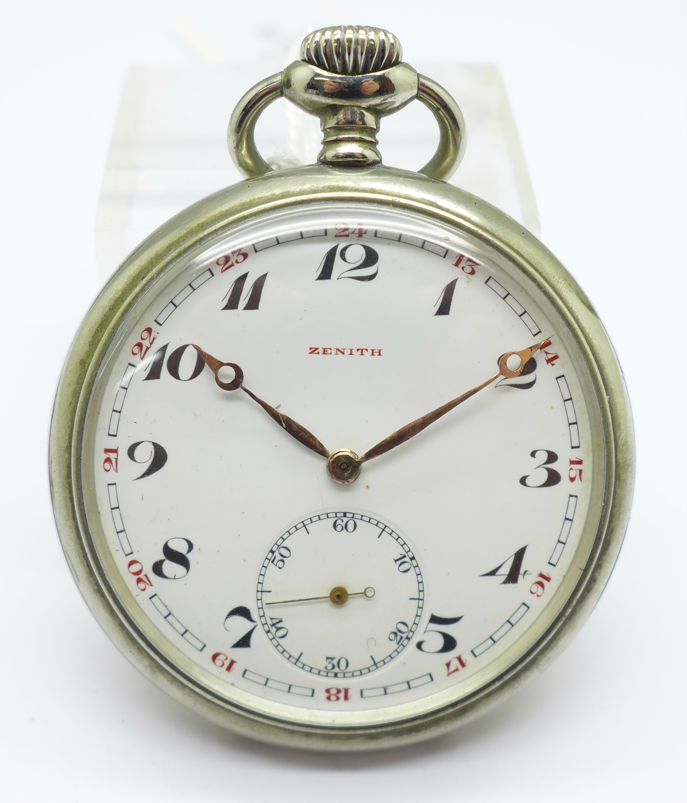 A Zenith Grand Prix pocket watch, Paris 1900