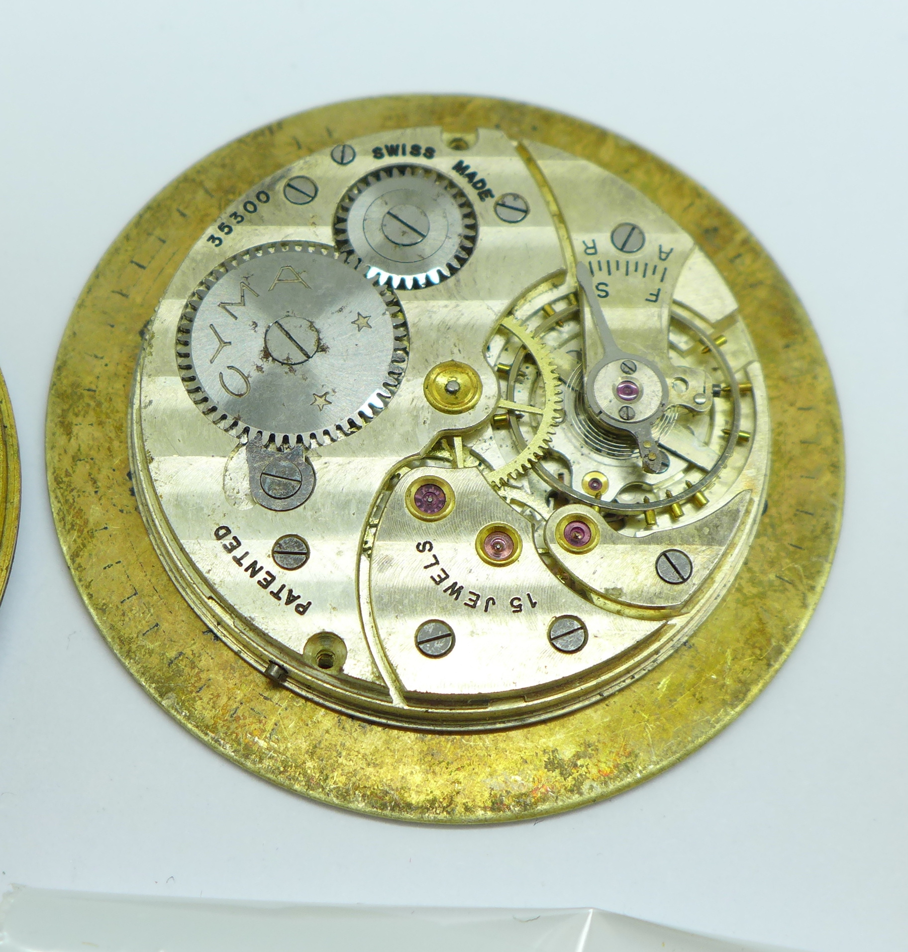 Eight pocket and wristwatch movements - Image 5 of 6