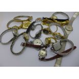 Lady's mechanical wristwatches including Oris and Perona