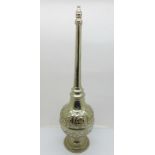 A Moroccan perfume holder/bottle, 25cm