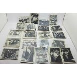 The Beatles chewing gum cards in black and white, T.C.G., USA, (94), some a/f and with writing