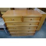 A G-Plan teak chest of drawers