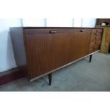 A teak sideboard