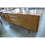 A teak sideboard