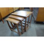 A G-Plan Fresco teak nest of tables