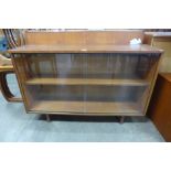 A teak bookcase