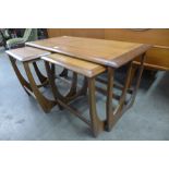 A G-Plan Fresco teak nest of tables