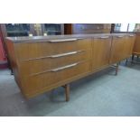 A teak sideboard