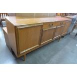 A teak sideboard