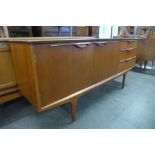 A teak sideboard