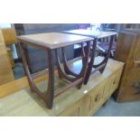 A pair of G-Plan Fresco teak occasional tables