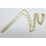 A 9ct gold chain, 4.6g