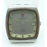 A gentleman's Omega Constellation Chronometer Electronic f300Hz wristwatch, (no bracelet)