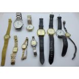 Wristwatches including lady's and a gentleman's Rotary