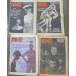 NME music magazines, 1980-1983, (55)