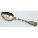 A Georg III silver spoon, London 1816, William Bateman I, 60g