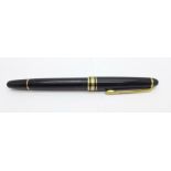 A Montblanc Meisterstuck fountain pen, with 14ct gold nib